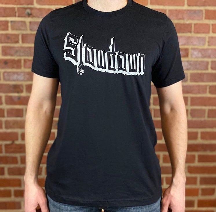 Black Slowdown T-Shirt (Omaha Logo)