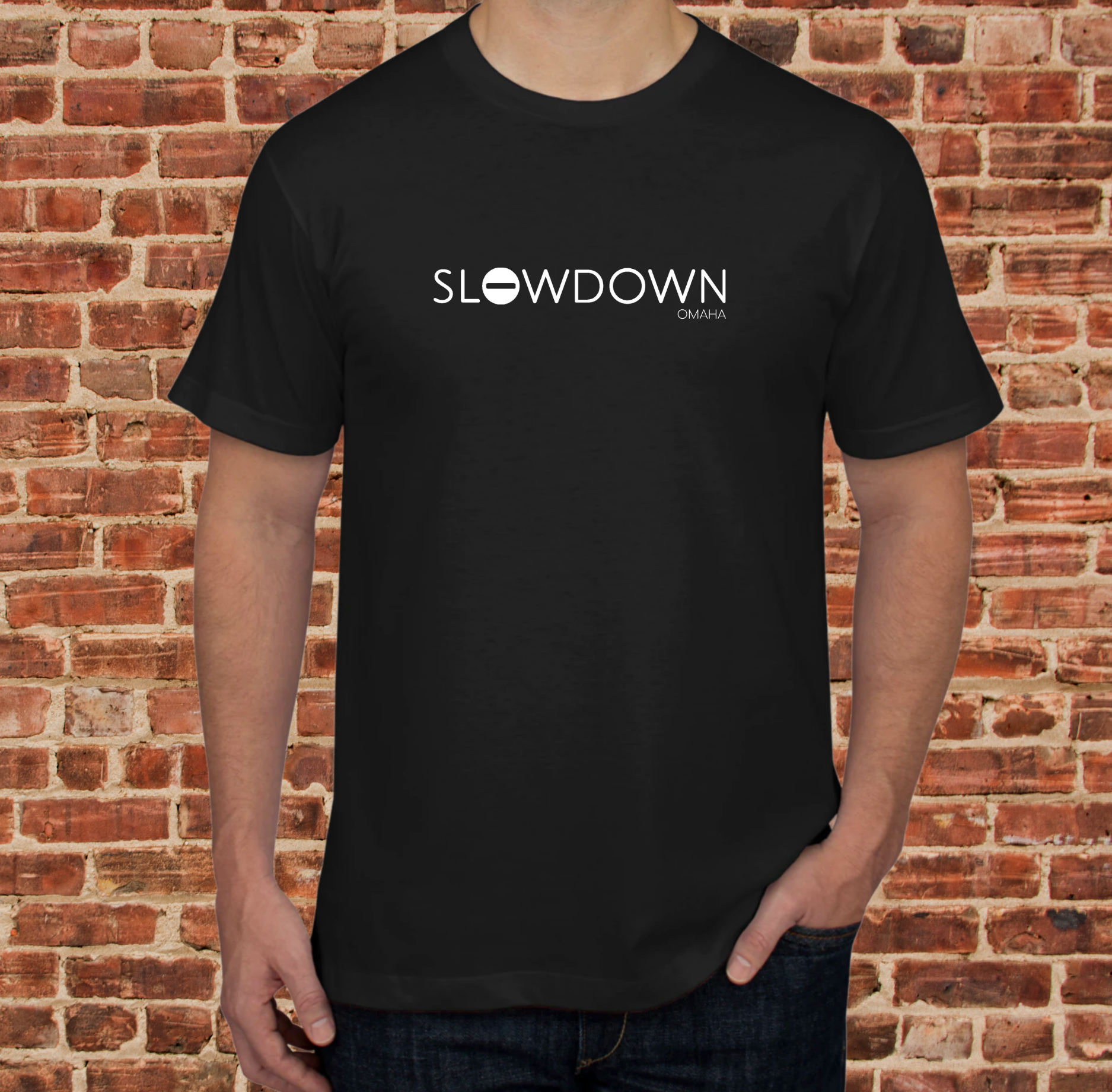 Black Slowdown T-Shirt (Venue Logo)